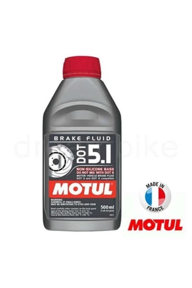 Motul Dot 5.1 %100 Sentetik Fren Hidroliği 500 Ml.- 2023 ürün görseli 1