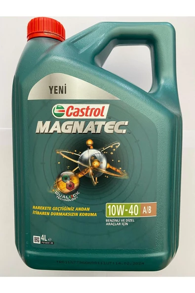 CASTROL Magnatec 10w-40 A/B 4 Lt - 2024 ürün görseli 1