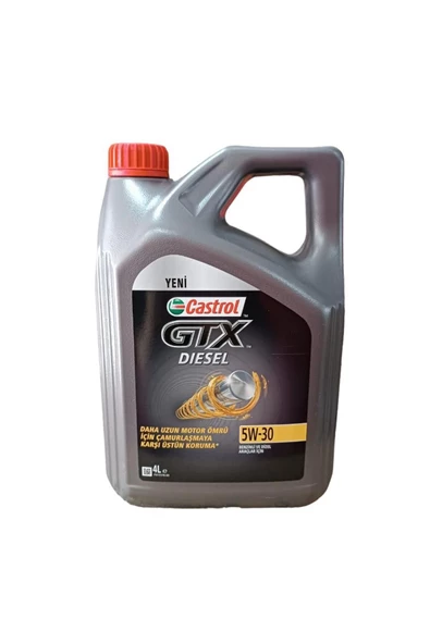 CASTROL GTX 5W-30 DIESEL 4L – 2023 ürün görseli 1