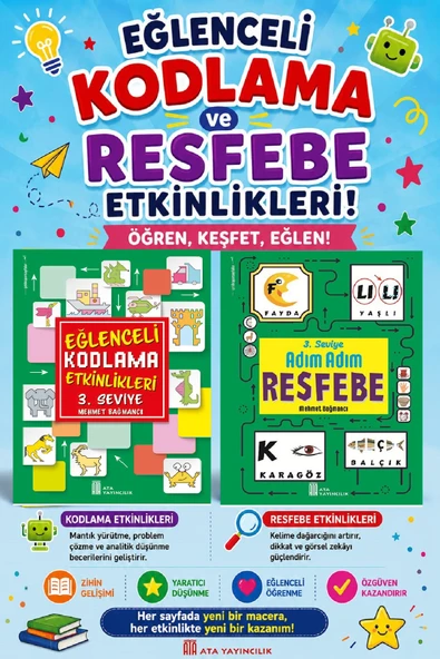 Ata 3.Seviye Kodlama+Resfebe Etkinlikleri Seti ürün görseli 1
