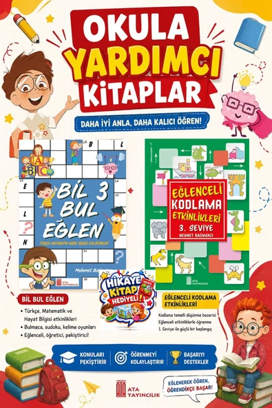 Ata 3.Sınıf Kodlama + Bil Bul Eğlen ürün görseli 1