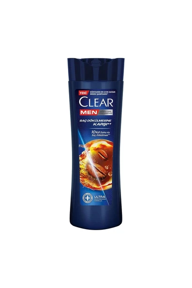 Clear Men Kepeğe Karşı Etkili Şampuan Saç Dökülmesine Karşı Kahve Çekirdeği Özü 350 ml ürün görseli 1