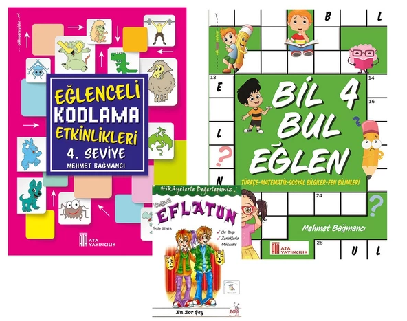 Ata 4.Sınıf Kodlama + Bil Bul Eğlen - Resim 2