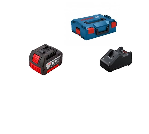 Bosch GBA 18V 1x3ah + GAL 18V-40 + L-box ürün görseli 1