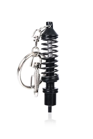 Mega Oto Market Oto Araba Anahtarlık Coilover Ayarlanabilir Siyah Metal ürün görseli 1