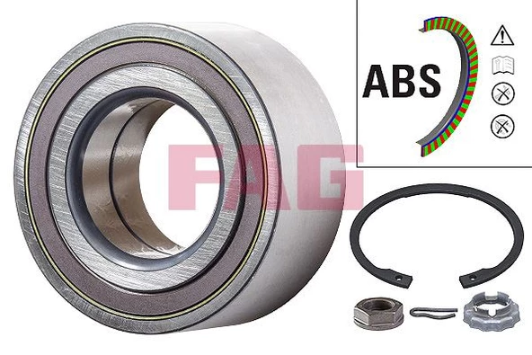 ÖN TEKER RULMANI P307-P206-P306-P205-P405-P406-PARTNER-BERLINGO-XSARA 82x36x42 ürün görseli 1