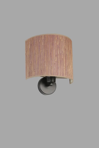 Lumexx BAMBU 04 ABAJURLU OVAL APLİK - Resim 3