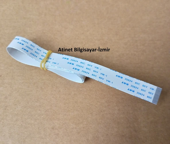 Hp smart tank 515  615 flex kablosu  25 pinli  50 cm boyunda Ters kablo 25-0.5-50B ürün görseli 1