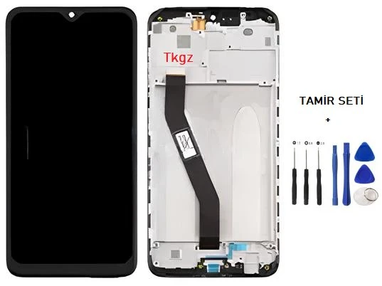 Tkgz - Xiaomi Redmi 8 Lcd Ekran Dokunmatik Full Çıtalı + Tamir Kiti ürün görseli 1