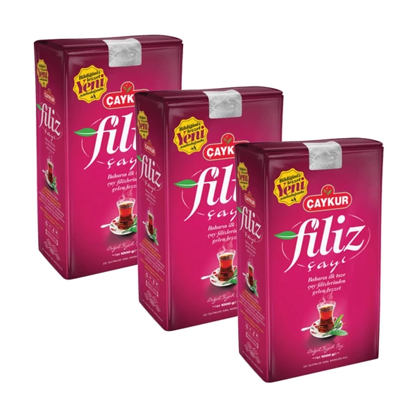 Çaykur Filiz 1000 Gr 3 Lu Avantaj Paket ürün görseli 1