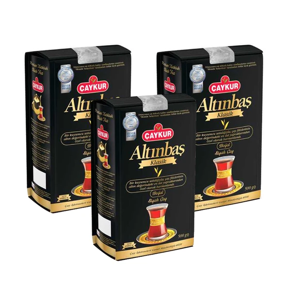 Çaykur Altınbaş Çayı 500 Gr X 3 Adet ürün görseli 1