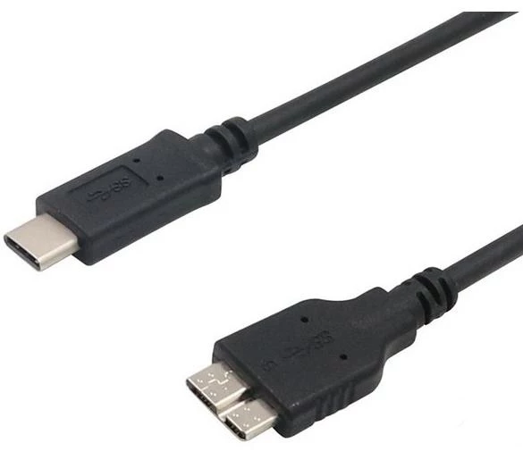 Type C to Usb 3.0 Taşınabilir Hardisk Kablosu 2 Metre ürün görseli 1