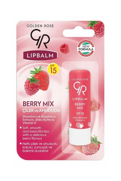 Golden Rose Lip Balm No: 09 Berry Mix - Dudak Bakım Kremi Ve Nemlendirici ürün görseli 1