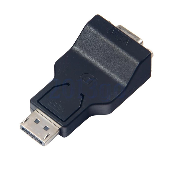 Displayport To Vga Çevirici Dönüştürücü Adaptör ürün görseli 1