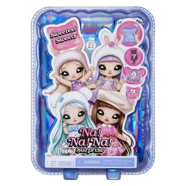 Adore Oyuncak Na! Na! Na! Surprise Sweetest Sweets Bebek Lily Lama 120124EUC ürün görseli 1