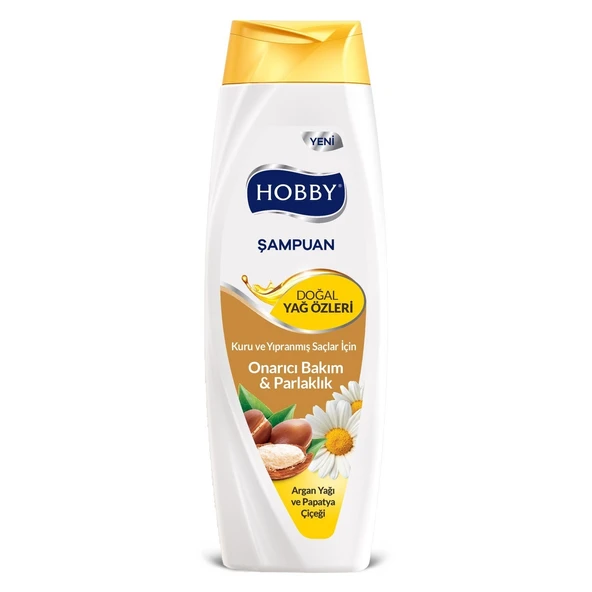 Hobby Şampuan Argan ve Papatya Yağı 600ml ürün görseli 1