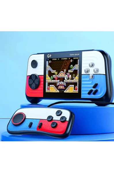 Klasik Oyun Oyuncusu 666 TV G9 Oyun Konsolu Retro Arşiv Mini Taşınabilir El Oyun Kutusu ürün görseli 1