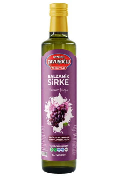 Çavuşoğlu Doğal Fermantasyon Balzamik Sirke 500 ml ürün görseli 1