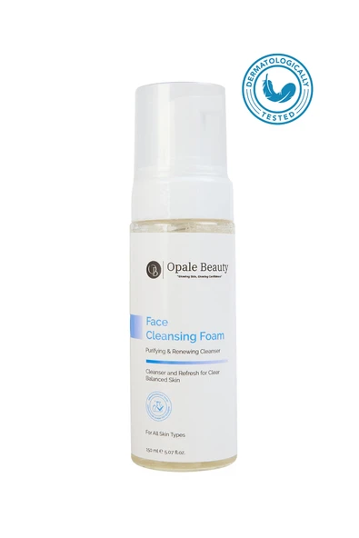 Opale Beauty Face Cleansing Foam 150ml - Arındırıcı - Yenileyici - Temizleyici ürün görseli 1