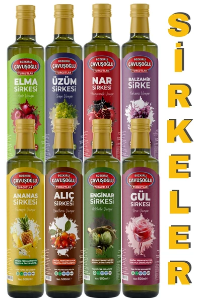 Gül Sirkesi Doğal Fermantasyon 500ml - Resim 2