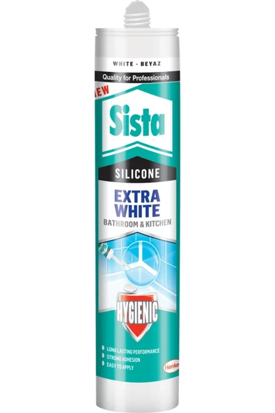 Sista Extra White Silikon Beyaz 280 Ml Kartuş ürün görseli 1