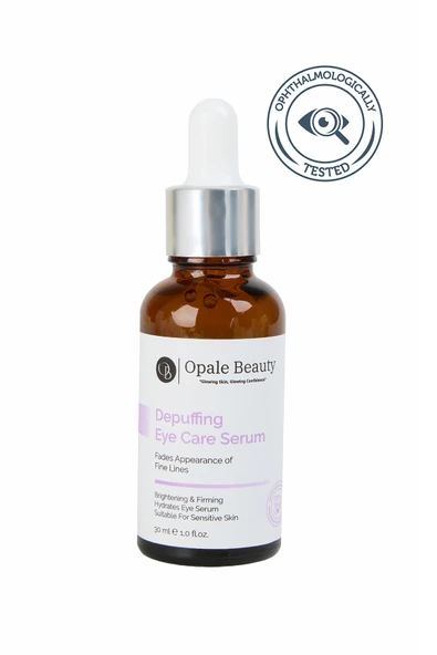 Opale Beauty Depuffing Eye Care Serum 30ml- Antioksidan Koruma ile Aydınlık ve Pürüzsüz Göz Çevresi ürün görseli 1