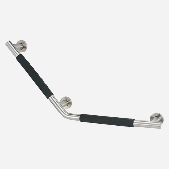 Açılı Kauçuk Banyo Tutunma Barı 63cm ürün görseli 1