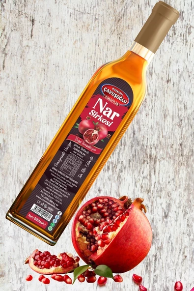 Nar Sirkesi Doğal Fermantasyon 500ml ürün görseli 1