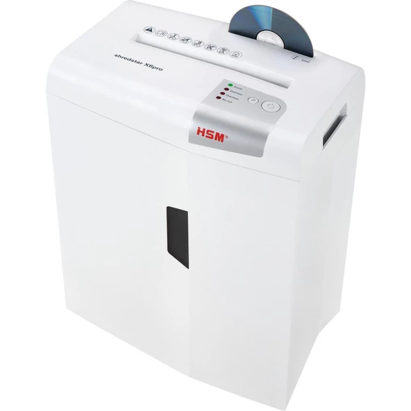 HSM SHREDSTAR X6 PRO Evrak İmha Makinesi / Kağıt Kırpma Makinesi - CD İmha Makinesi - Çapraz Konfeti kesim 2x15 mm - 20lt ürün görseli 1