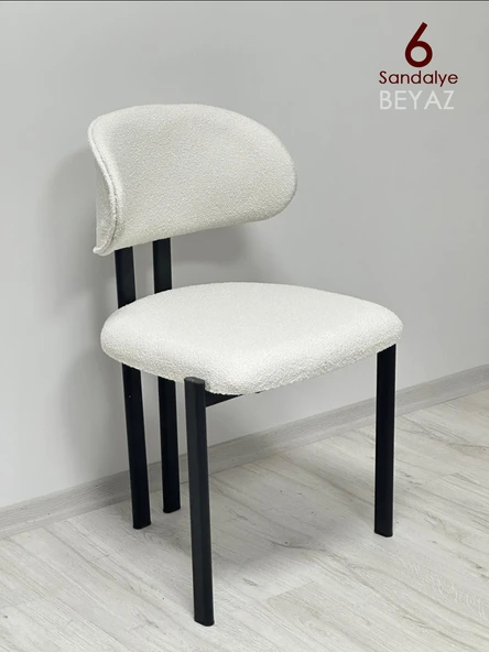 Enkare Badem Sandalye - 6 Adet - Resim 2
