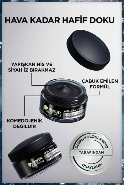 Garnier Saf Ve Temiz Kömür Matlaştırıcı Günlük Nemlendirici Krem 50ml ürün görseli 1