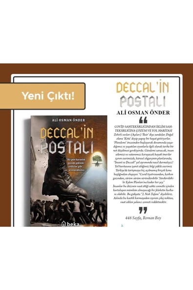 Beka Yayınları Deccalın Postalı - Ali Osman Önder - Resim 2