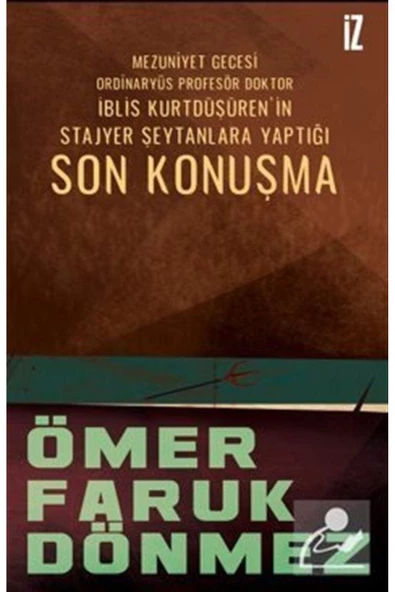 İz Yayıncılık Son Konuşma ürün görseli 1