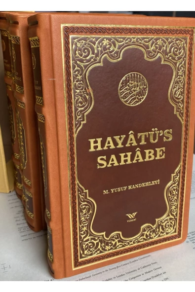 yüksel yayıncılık Hayatus Sahabe (4 Cilt Takım Termo Deri Kutulu) İslamın Altın Çağı ürün görseli 1