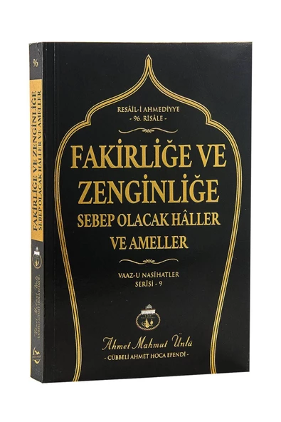 Cübbeli Ahmet Hoca Yayıncılık Fakirliğe Ve Zenginliğe Sebep Olacak Haller Ve Ameller - Ahmet Mahmut Ünlü ürün görseli 1