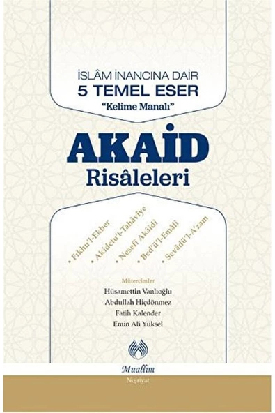 Muallim Neşriyat Akaid Risaleleri / Kolektif / / 9786054709618 ürün görseli 1
