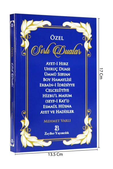 Zeyber Yayıncılık Özel Sırlı Dualar-1223 ürün görseli 1
