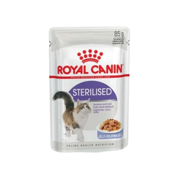 Royal Canin  Jelly Sterilised Kısırlaştırılmış Yaş Kedi Maması 85 gr ürün görseli 1
