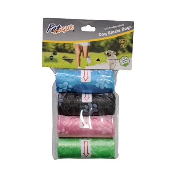 Pet Prety  4 Lü Dışkı Poşeti ürün görseli 1
