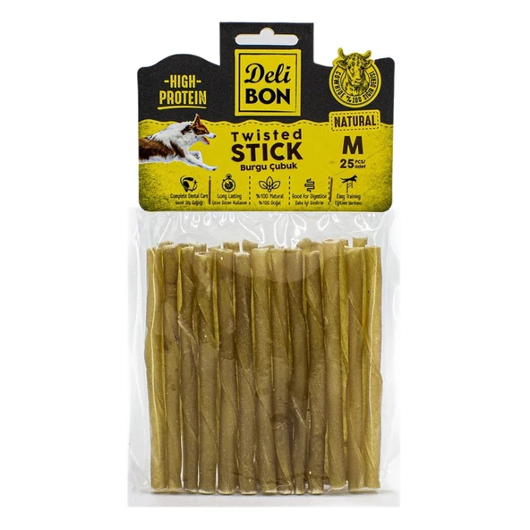Delibon  DeliBon Natural Burgu Çubuk M 25 li ürün görseli 1