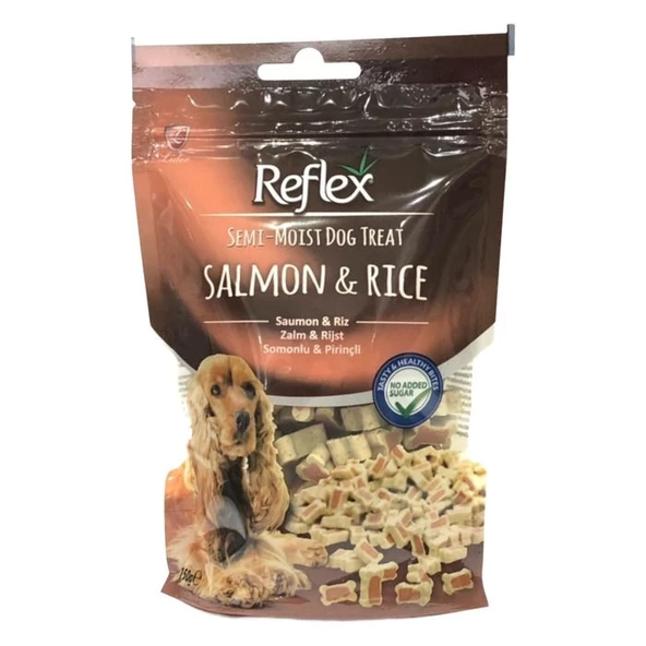 Reflex   Reflex Salmon & Rıce Somonlu Ve Pirinçli Köpek Ödül Maması 150Gr ürün görseli 1