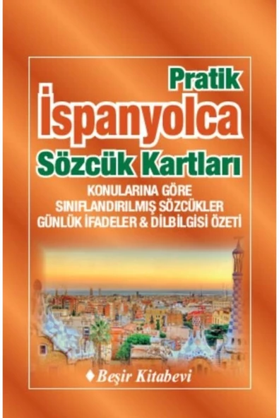 Beşir Kitabevi İspanyolca Sözcük Kartları ürün görseli 1