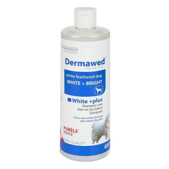 Purele beyaz Kedi Ve Köpeklere Özel Şampuan Kirlenme Karşıtı 450 ml ürün görseli 1