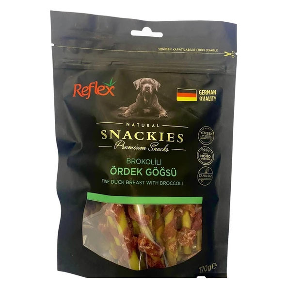Reflex  Natural Snackies Brokolili Ördek Göğsü 170 Gr ürün görseli 1