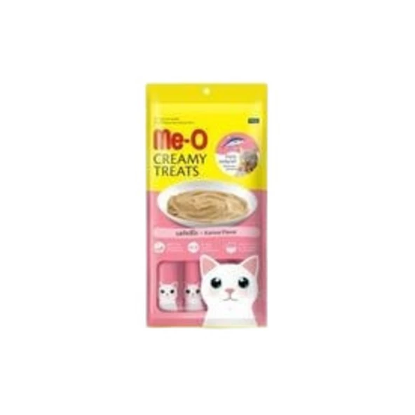 Me-O  Creamy Treats Çizgili Orkinos Balığı 4x15gr ürün görseli 1