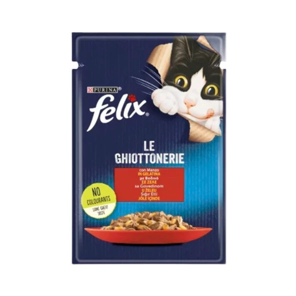 Felix  Kedi Maması Sığır Etli 85 Gr ürün görseli 1