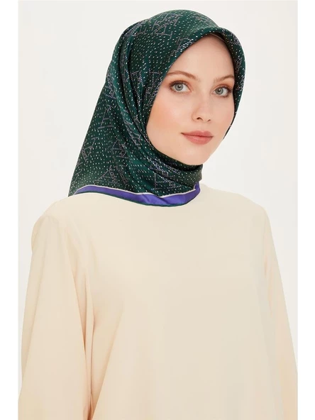 %100 Saf İpek -Sura İpek Eşarp 9228D 85 ürün görseli 1