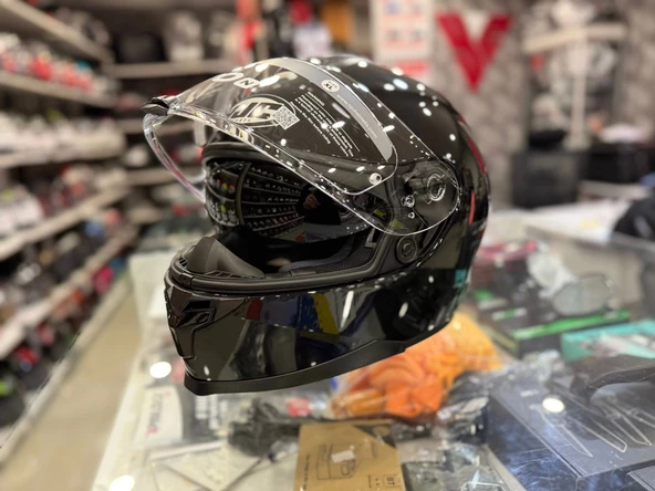 KASK HJC C70N PARLAK SİYAH ürün görseli 1