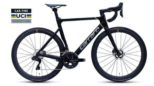 Carraro Fire 5.3 UCI Dİ2 Elektronik 55 cm 24 Vites Karbon Yol Bisikleti Dura Ace ürün görseli 1