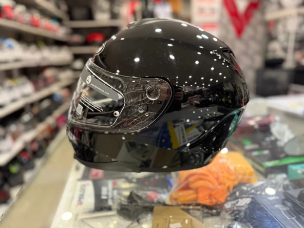 KASK HJC C70N PARLAK SİYAH - Resim 2
